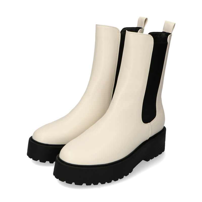 ORiental TRaffic「厚底 ミドル丈 サイドゴアブーツ /31439 ミドルブーツ」|ショートブーツ|