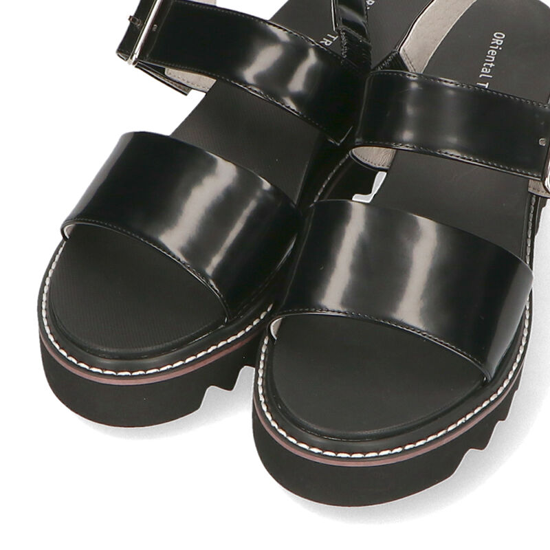 ORiental TRaffic「【アウトレット価格】厚底ワイドベルトサンダル/41210」|サンダル|