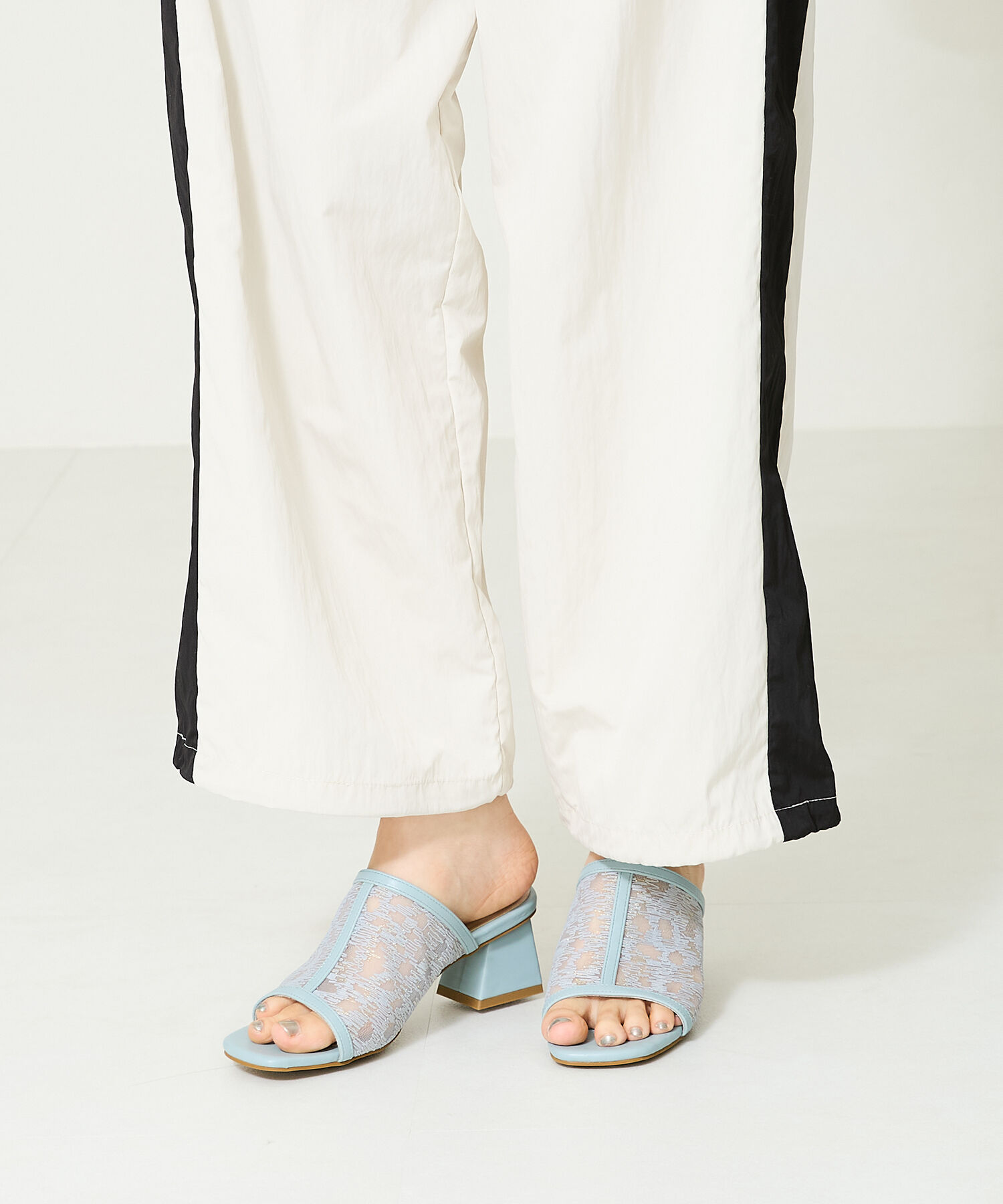 ORiental TRaffic「パイピングデザインチュールサンダル/41228」|サンダル|