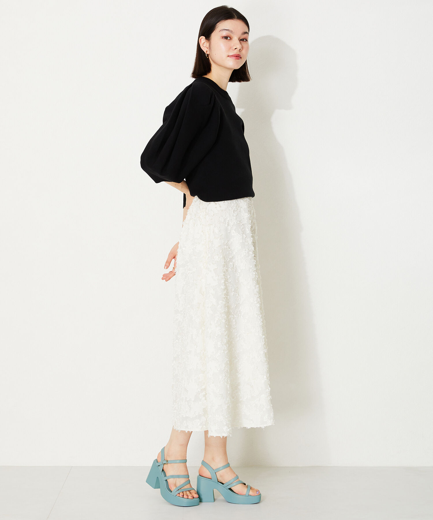 ORiental TRaffic「ナローストラップ厚底サンダル/41212」|サンダル|