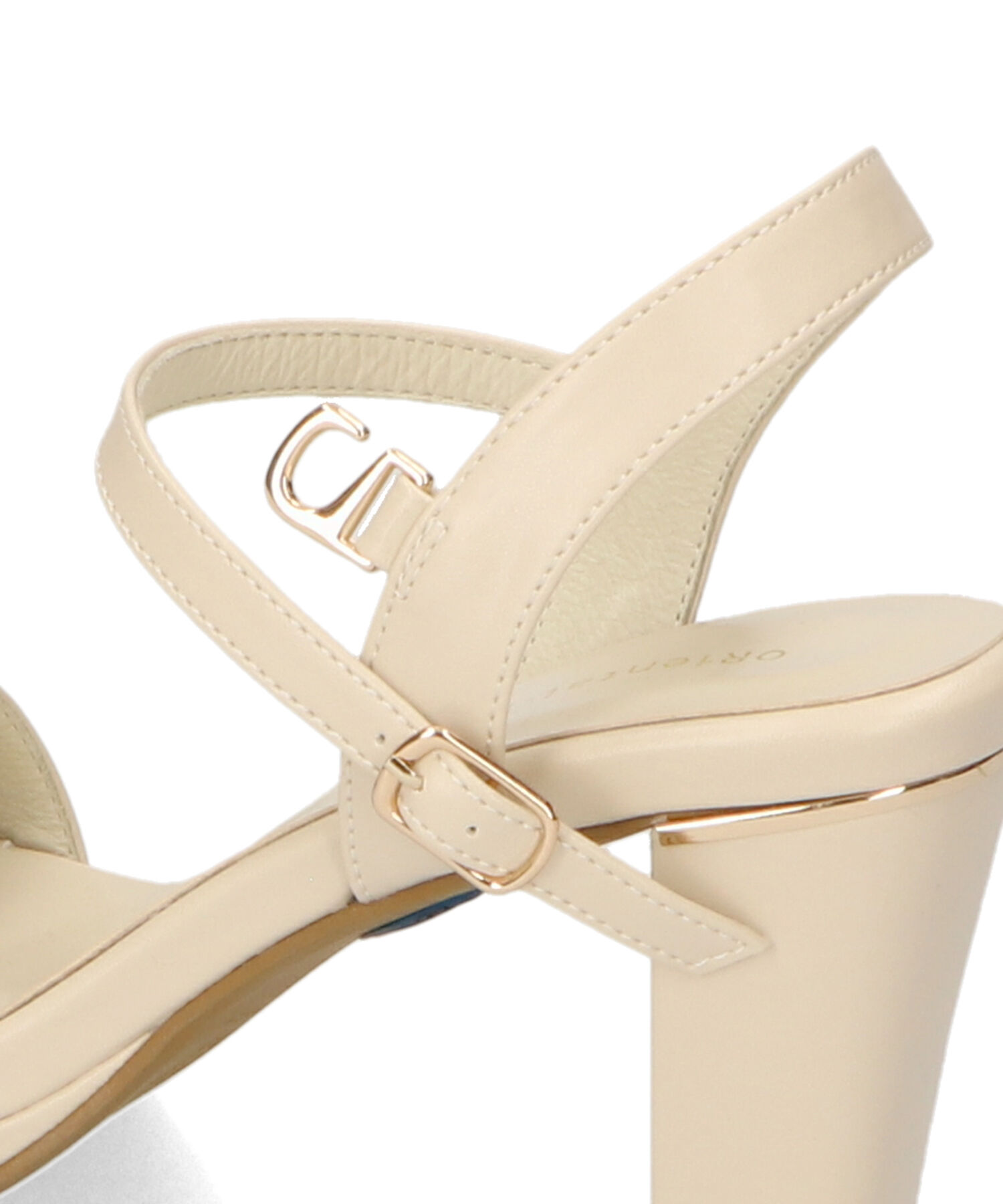 ORiental TRaffic「ラウンドトゥラインヒールサンダル/41234」|サンダル|