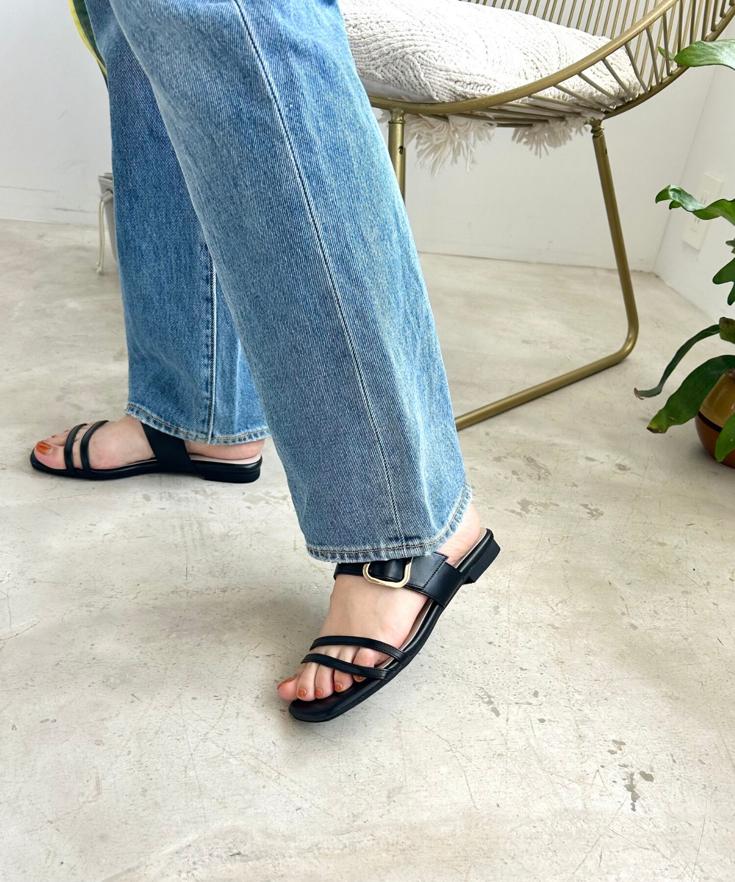 WA Oriental TRaffic「ベルトストラップフラットサンダル/42209」|サンダル|