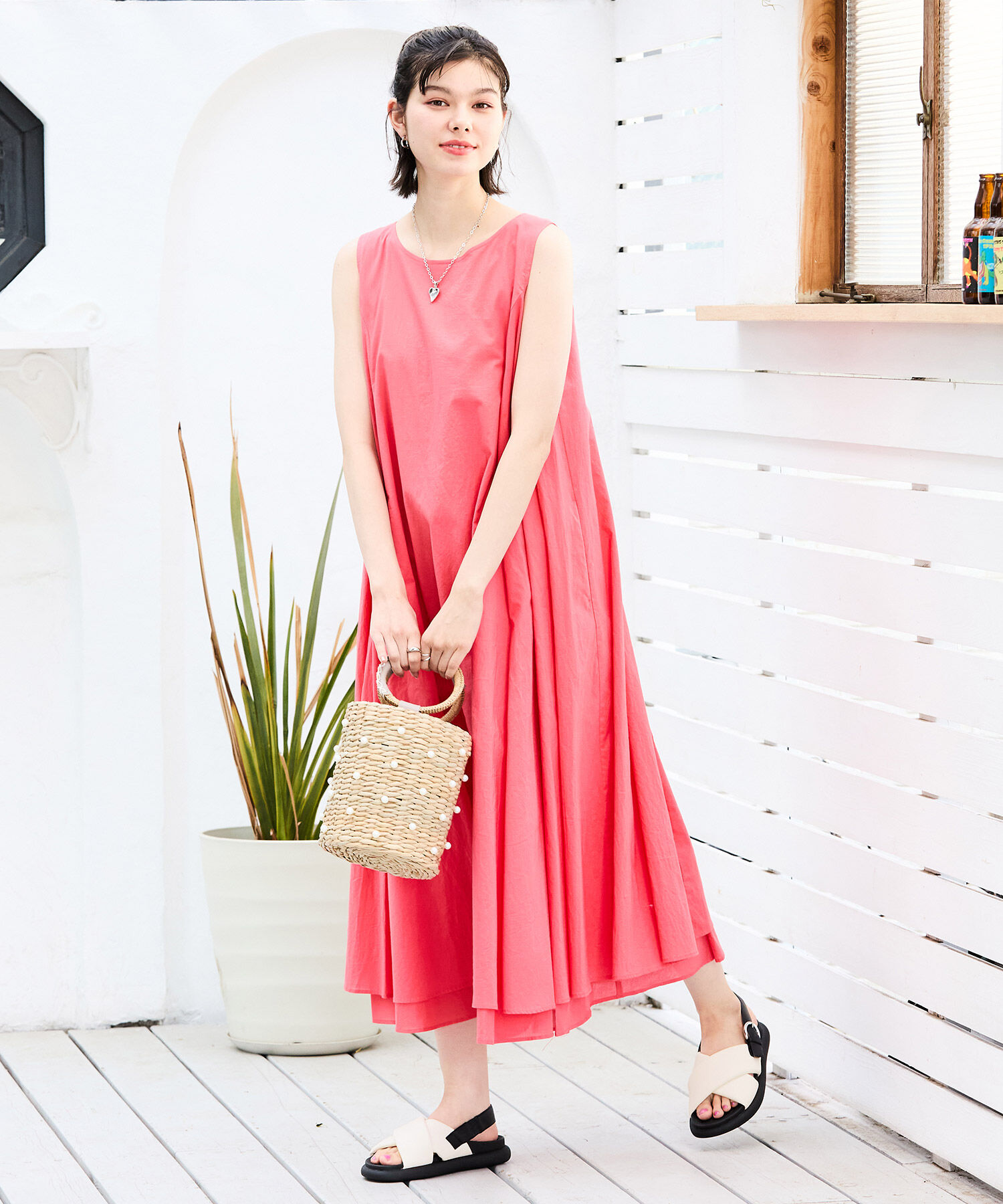 ORiental TRaffic「クロスベルトコンフォートサンダル/41240 サンダル フラット フィット 人気 売れてる トレンド」|サンダル|