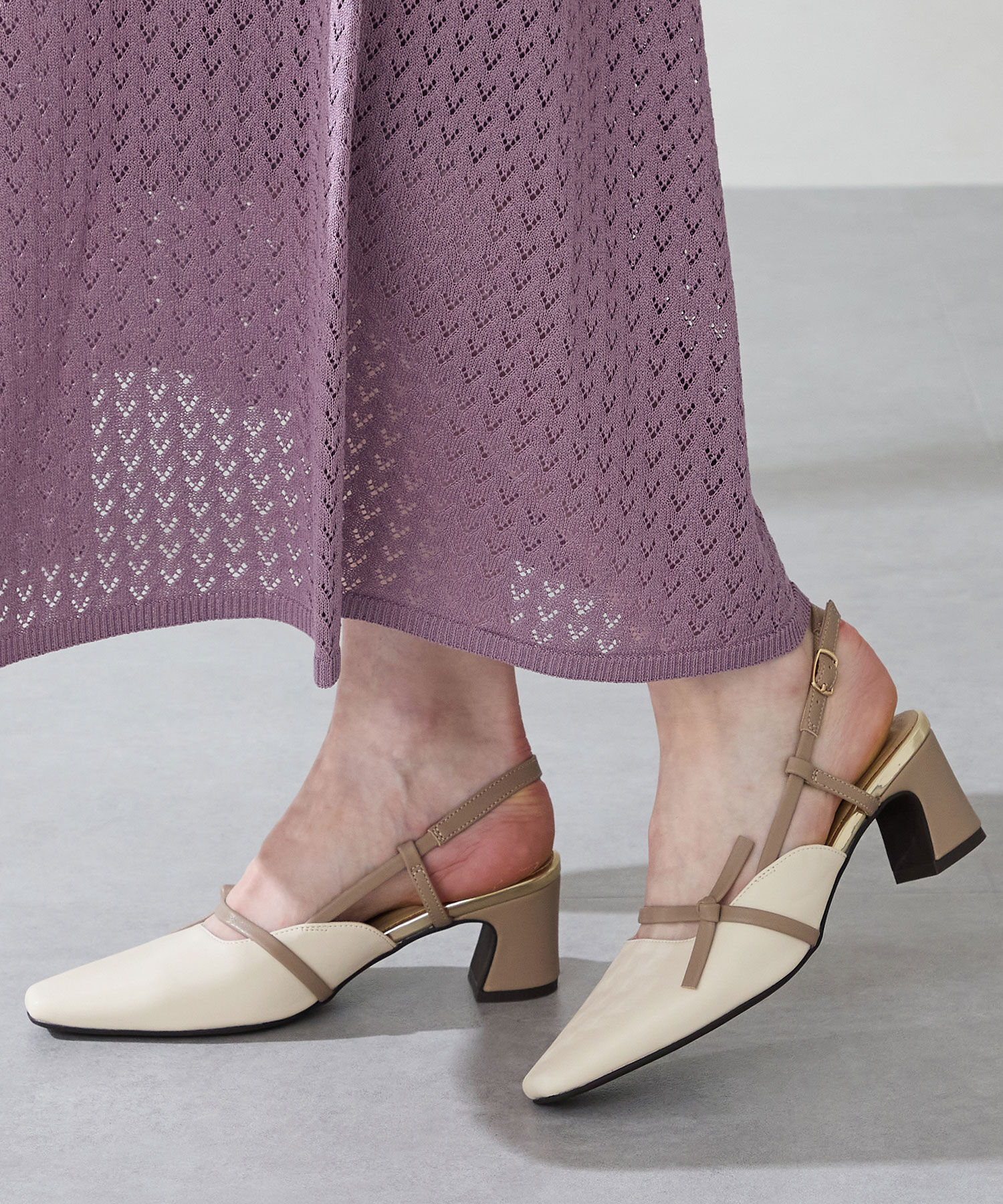 ORiental TRaffic「細 ストラップ バックベルト パンプス /51314 ヒール6.2ｃｍ」|パンプス|