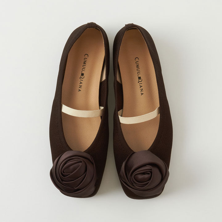 CUMUU＿DIANA「ニットシューズ　EI42822」|パンプス|