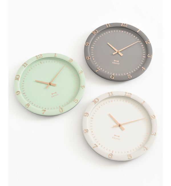 BRUNO「パステルウォールクロック」|クロック・置時計|