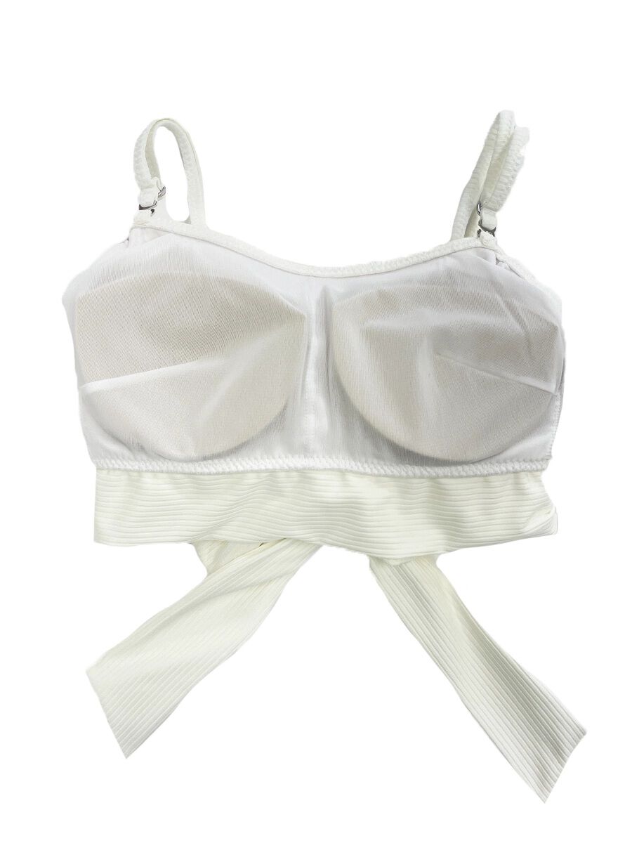 PEAK&PINE「無地オフショルダーワンピ見えビキニ」|ビキニ|