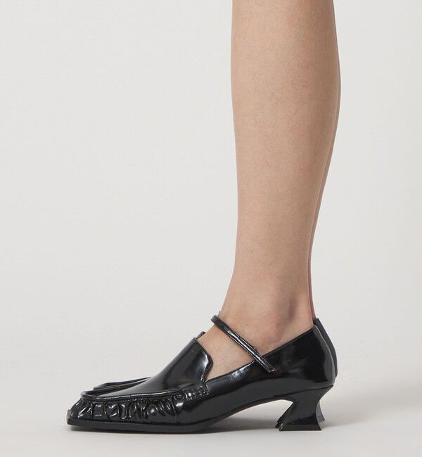 ODETTE E ODILE「＜SY＞スクエアローファーベルクロ パンプス45&uarr;」|パンプス|