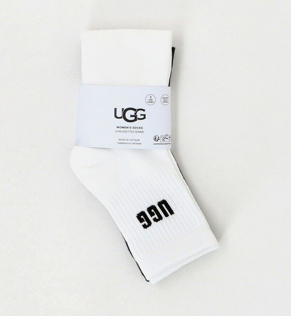 ODETTE E ODILE「＜UGG＞ W QUINLIN 2P WBLC」|ソックス|
