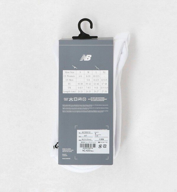 ODETTE E ODILE「＜New Balance＞ AC55010 ロゴ3P WTセット」|ソックス|