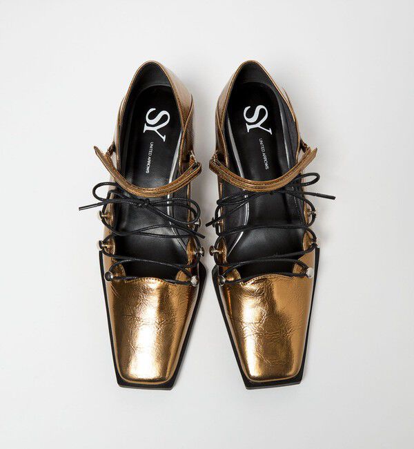 ODETTE E ODILE「＜SY＞スカラップレースアップ パンプス45&uarr;」|パンプス|