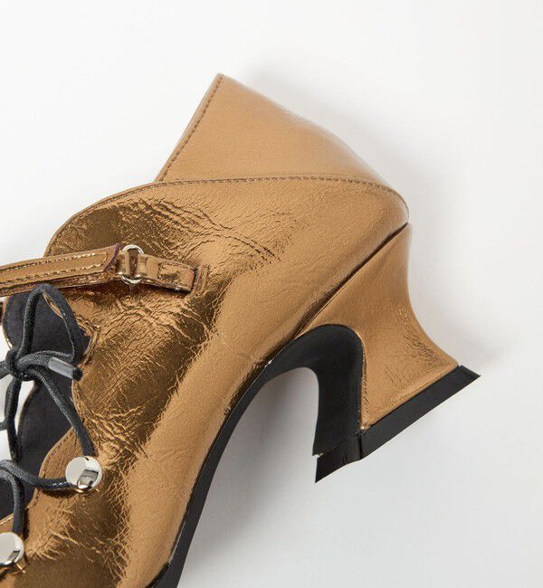 ODETTE E ODILE「＜SY＞スカラップレースアップ パンプス45&uarr;」|パンプス|