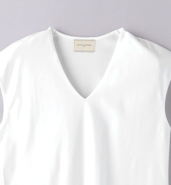 UNITED ARROWS「UBCB C DOUBLE Vネック Tシャツ 2」|Tシャツ・カットソー|
