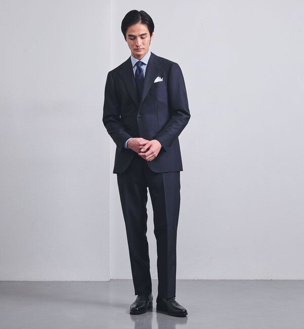 UNITED ARROWS「イージーケア AG オルタネイト ストライプ セミワイドカラーシャツ -抗菌防臭-」|シャツ・ブラウス|