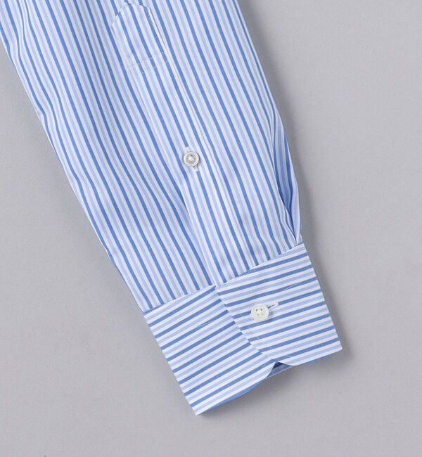 UNITED ARROWS「イージーケア AG オルタネイト ストライプ セミワイドカラーシャツ -抗菌防臭-」|シャツ・ブラウス|