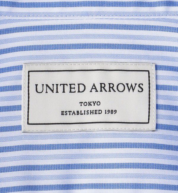 UNITED ARROWS「イージーケア AG オルタネイト ストライプ セミワイドカラーシャツ -抗菌防臭-」|シャツ・ブラウス|