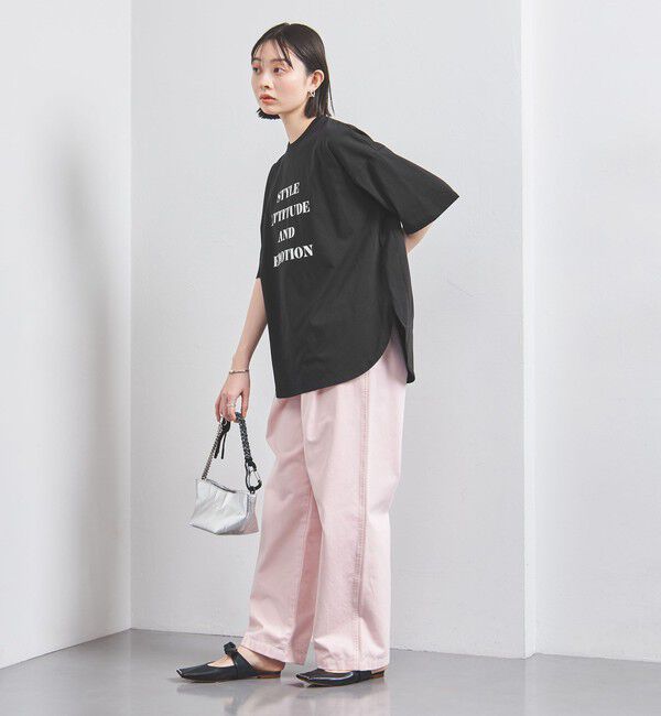 UNITED ARROWS「＜SACRA＞メッセージプリント Tシャツ」|Tシャツ・カットソー|