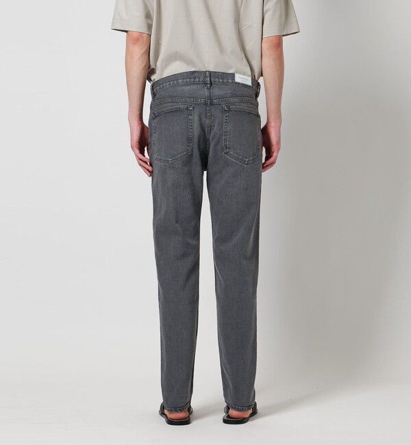 UNITED ARROWS「カイハラ スリムテーパード ブラック  デニム」|デニム|