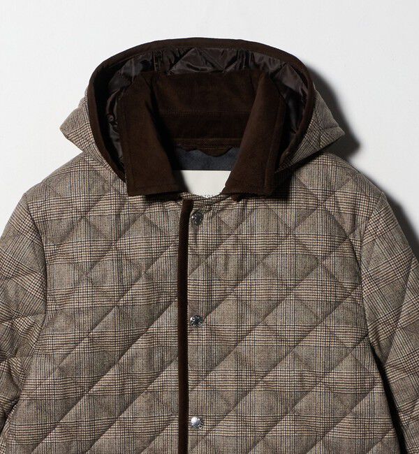 UNITED ARROWS「【別注】＜MACKINTOSH＞CROCKETFORD EX/キルティング チェック フーデッドコート」|その他|