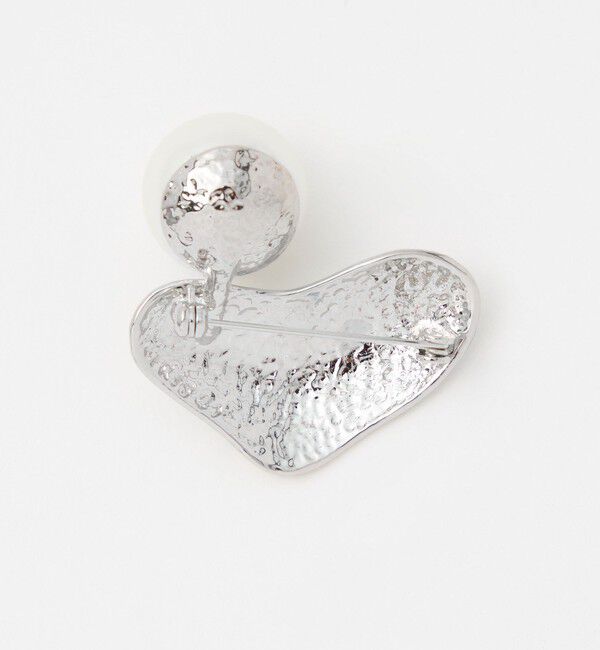 UNITED ARROWS「＜AYA KANEKO&times;IRIS 47&times;UNITED ARROWS＞イミテーションパール ハートブローチ」|ブローチ・コサージュ|