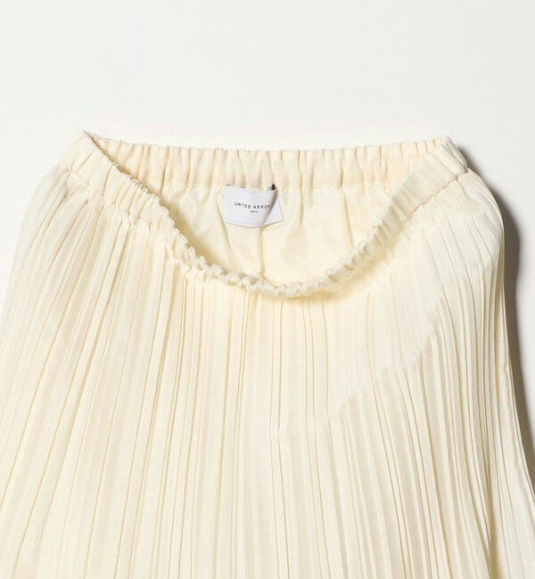 UNITED ARROWS「オーガンジー コンスト プリーツスカート」|スカート|