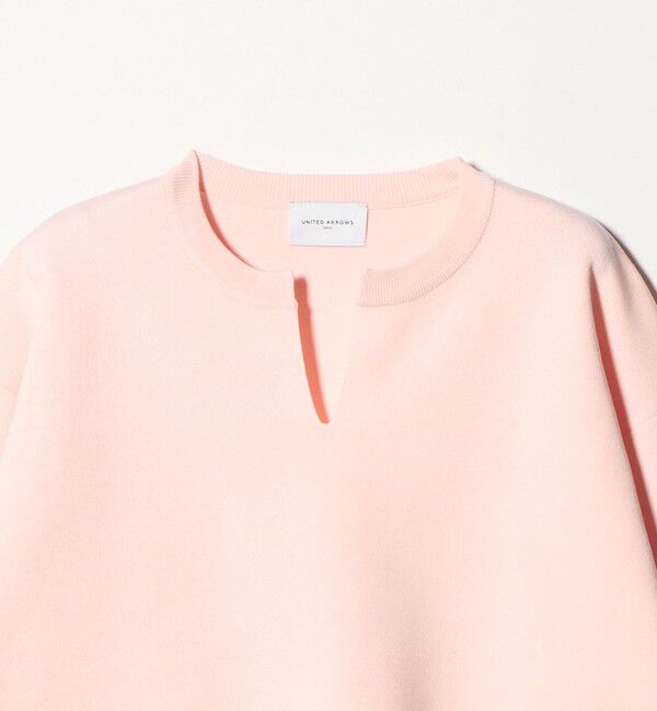 UNITED ARROWS「スウェットライク スキッパーニット ‐ウォッシャブル‐」|ニット・セーター|