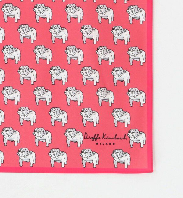 UNITED ARROWS「＜Dieffe Kinloch＞Bulldog ハンカチ」|ハンカチ|