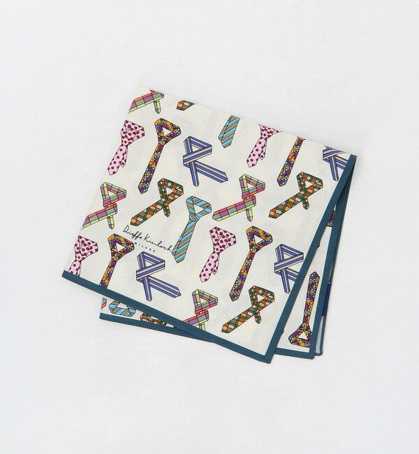 UNITED ARROWS「＜Dieffe Kinloch＞Tie ハンカチ」|ハンカチ|OFF WHITE