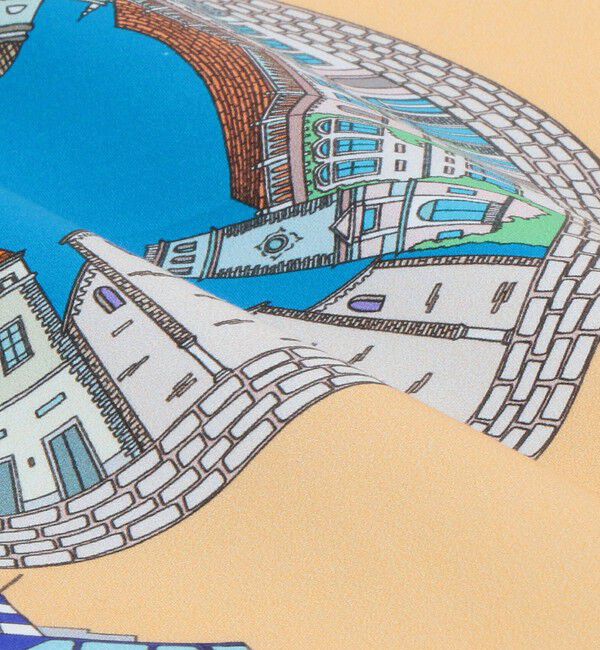 UNITED ARROWS「＜Dieffe Kinloch＞Como lake/ハンカチ 」|ハンカチ|