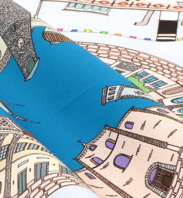 UNITED ARROWS「＜Dieffe Kinloch＞Como lake/ハンカチ 」|ハンカチ|