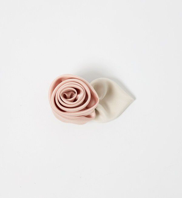UNITED ARROWS「サテン ローズ コサージュ」|ブローチ・コサージュ|
