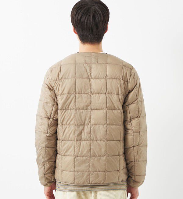 UNITED ARROWS green label relaxing「＜TAION＞ベーシック クルーネック ボタン インナー ダウンジャケット」|ダウン|