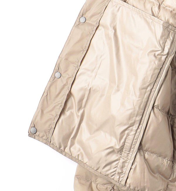 UNITED ARROWS green label relaxing「＜TAION＞ベーシック クルーネック ボタン インナー ダウンジャケット」|ダウン|