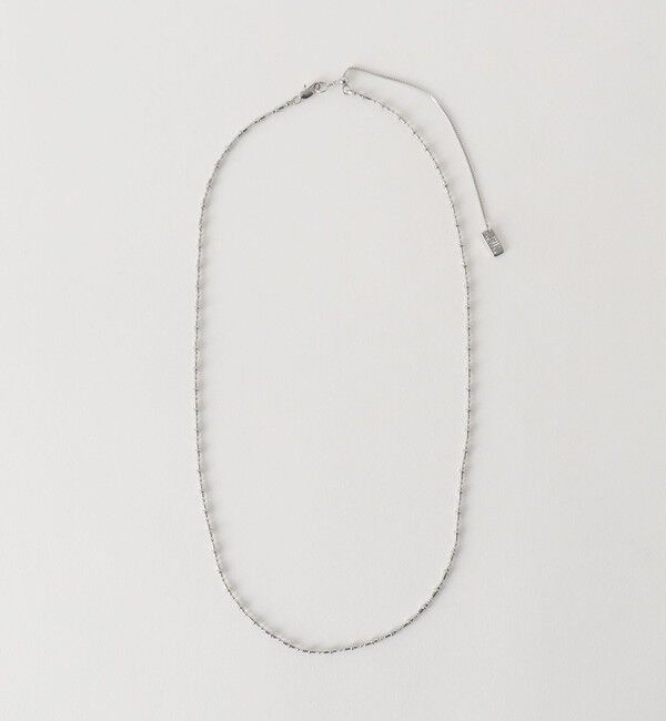 UNITED ARROWS green label relaxing「デザイン ボールチェーン ネックレス」|ネックレス|SILVER