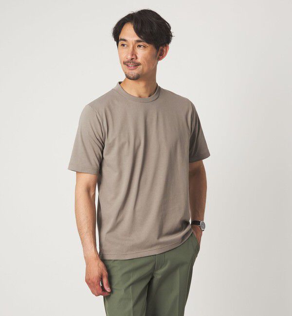 UNITED ARROWS green label relaxing「【WEB限定】JUST fit ジャケイン T 半袖 Tシャツ カットソー -吸水速乾・抗菌-」|Tシャツ・カットソー|MOCA