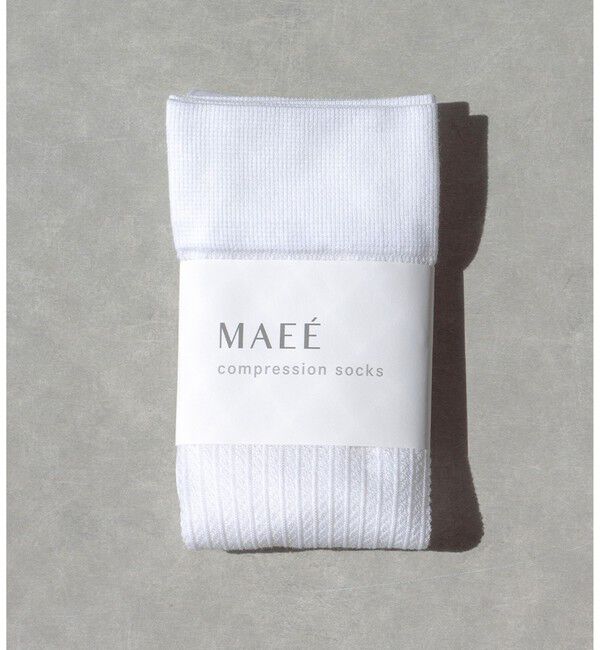 UNITED ARROWS green label relaxing「＜MAEE＞コンプレッション ソックス（コットンシアー）」|ソックス|