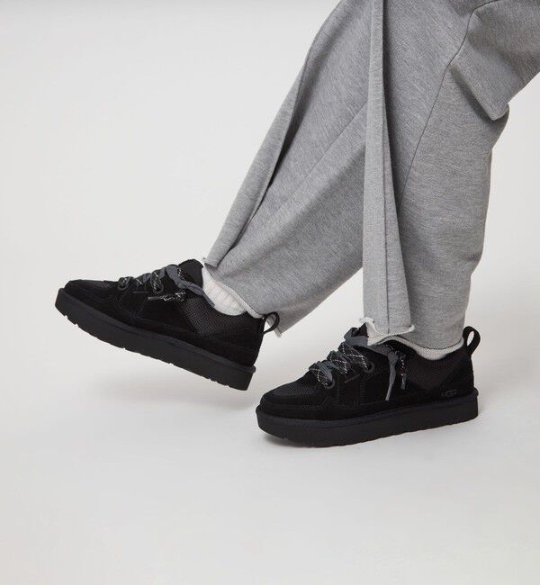 UNITED ARROWS green label relaxing「＜UGG＞ ロー ローメル / Lo Lowmel」|スニーカー|BLACK