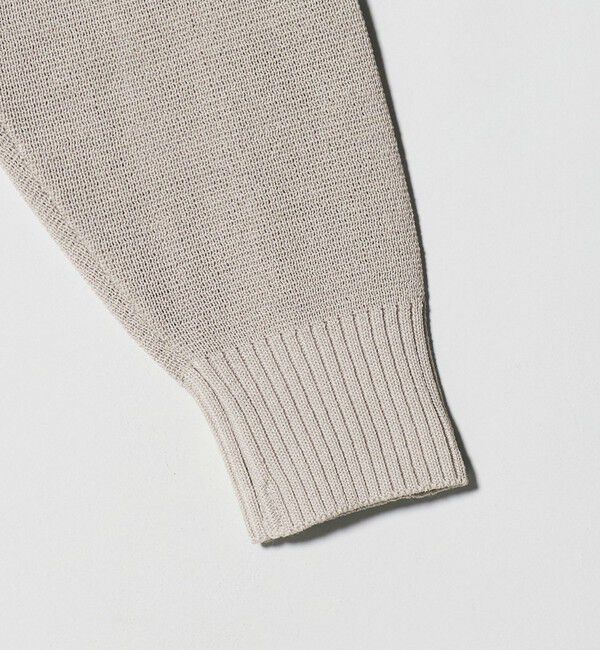 UNITED ARROWS green label relaxing「＜gim＞25F H/MLN ハーフジップ プルオーバー ニット -ウォッシャブル-」|ニット・セーター|