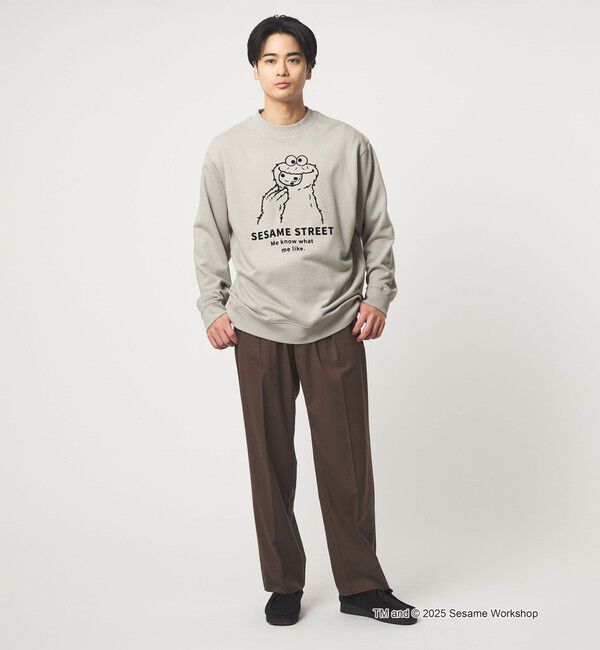 UNITED ARROWS green label relaxing「【別注】＜SESAME STREET＞GLR クルーネック スウェット」|スウェット・ジャージ|
