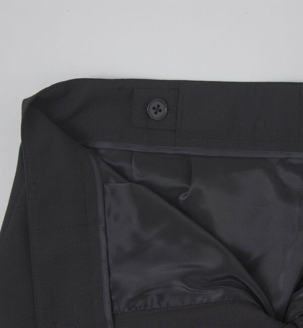 UNITED ARROWS green label relaxing「［size SHORT/TALLあり］カチリラ ストレート パンツ ブラック」|スラックス|