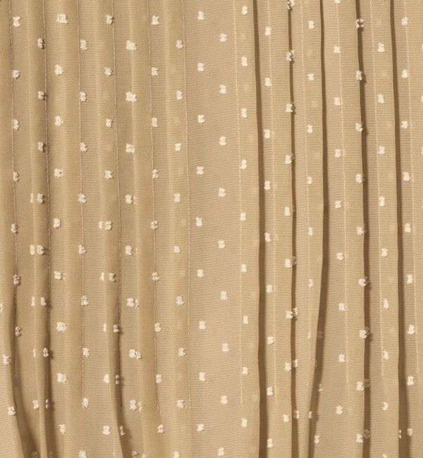 UNITED ARROWS green label relaxing「ドット シアー ティアード ワンピース」|ドレス|