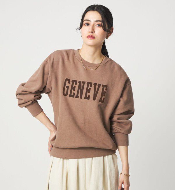 UNITED ARROWS green label relaxing「フェード カレッジ ロゴ スウェット プルオーバー」|スウェット・ジャージ|