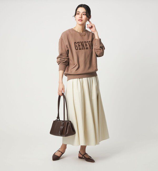 UNITED ARROWS green label relaxing「フェード カレッジ ロゴ スウェット プルオーバー」|スウェット・ジャージ|