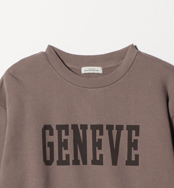 UNITED ARROWS green label relaxing「フェード カレッジ ロゴ スウェット プルオーバー」|スウェット・ジャージ|