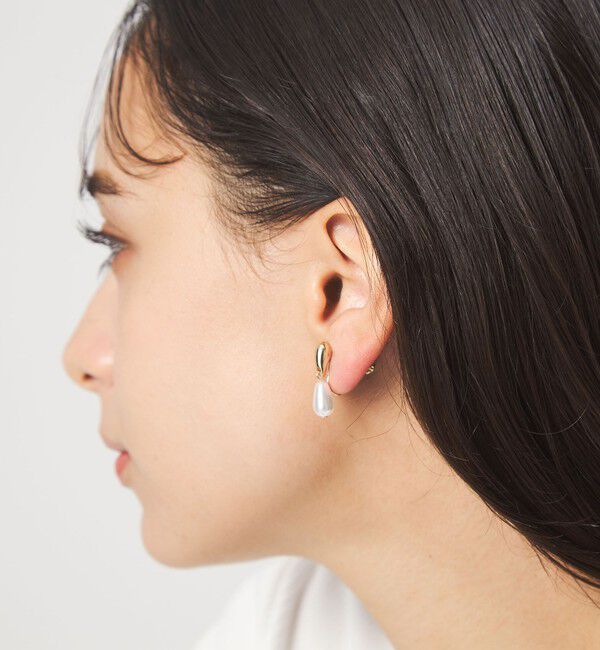 UNITED ARROWS green label relaxing「シズクモチーフ イヤリング」|イヤリング|