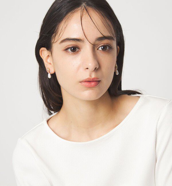 UNITED ARROWS green label relaxing「シズクモチーフ イヤリング」|イヤリング|