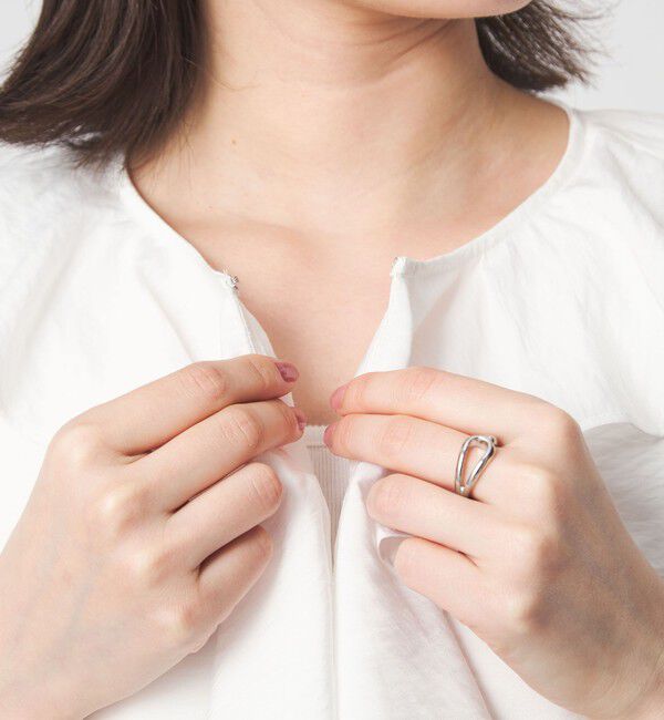 UNITED ARROWS green label relaxing「ラッフル ブラウス」|シャツ・ブラウス|