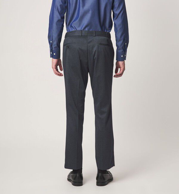 UNITED ARROWS green label relaxing「A+ プリントジャージ スタンダード セットアップ パンツ スラックス -ウォッシャブル・ストレッチ-」|スラックス|