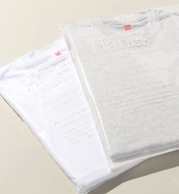 BEAUTY&YOUTH UNITED ARROWS「【別注】 ＜Hanes（ヘインズ）＞ 3PACK T-SHIRTS/パックTシャツ」|Tシャツ・カットソー|