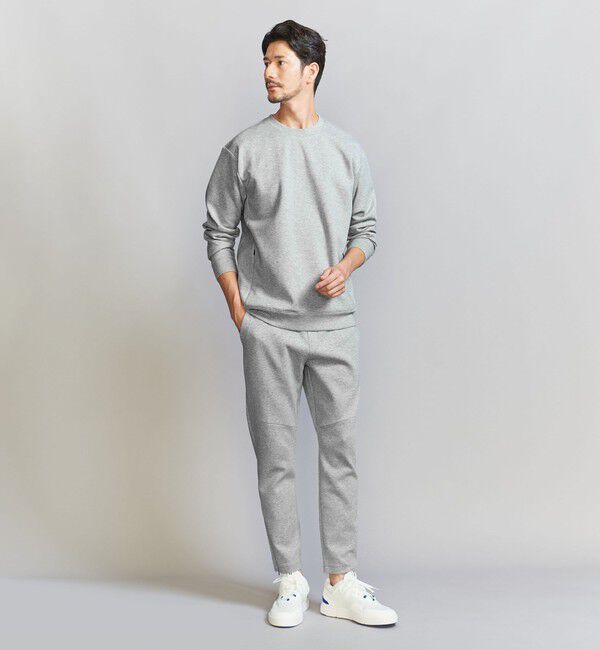 BEAUTY&YOUTH UNITED ARROWS「【WEB限定 WARDROBE SMART】ダブルニット イージーパンツ/セットアップ対応」|チノ|